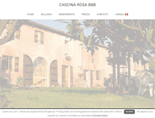 Tablet Screenshot of cascinarosa33.it